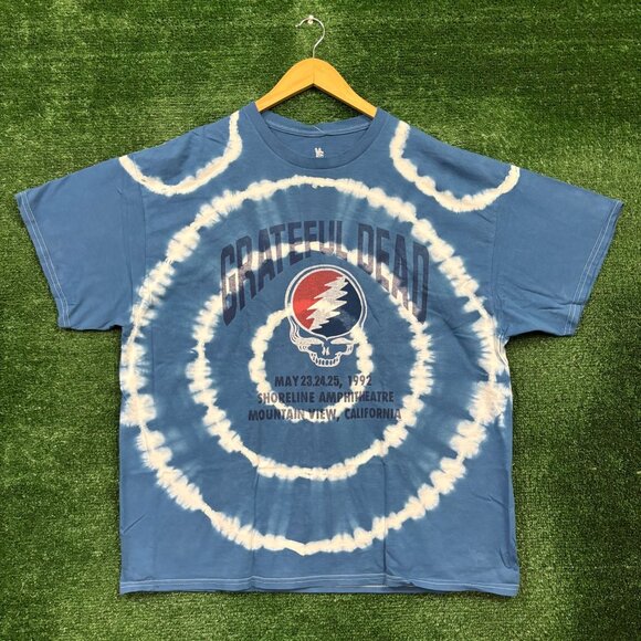 Grateful Dead 1992 Rock Band Tie-Dye T-Shirt Size Extra Large - Picture 1 of 4